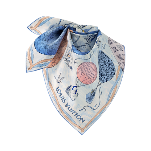 Foulard Up And Away 90 S00 Donna Accessori Foulard in seta e Bandeaux | LOUIS VUITTON (Zoom prodotto)
