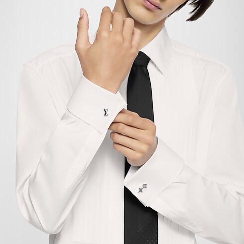 Gemelli Monogram Row S00 Uomo Fashion Bijoux Tutta la Gioielleria | LOUIS VUITTON (Zoom prodotto)