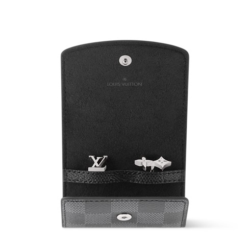 Gemelli Monogram Row S00 Uomo Fashion Bijoux Tutta la Gioielleria | LOUIS VUITTON (Zoom prodotto)