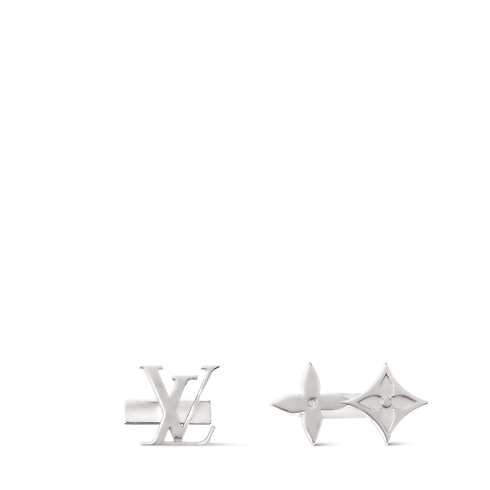 Gemelli Monogram Row S00 Uomo Fashion Bijoux Tutta la Gioielleria | LOUIS VUITTON (Zoom prodotto)