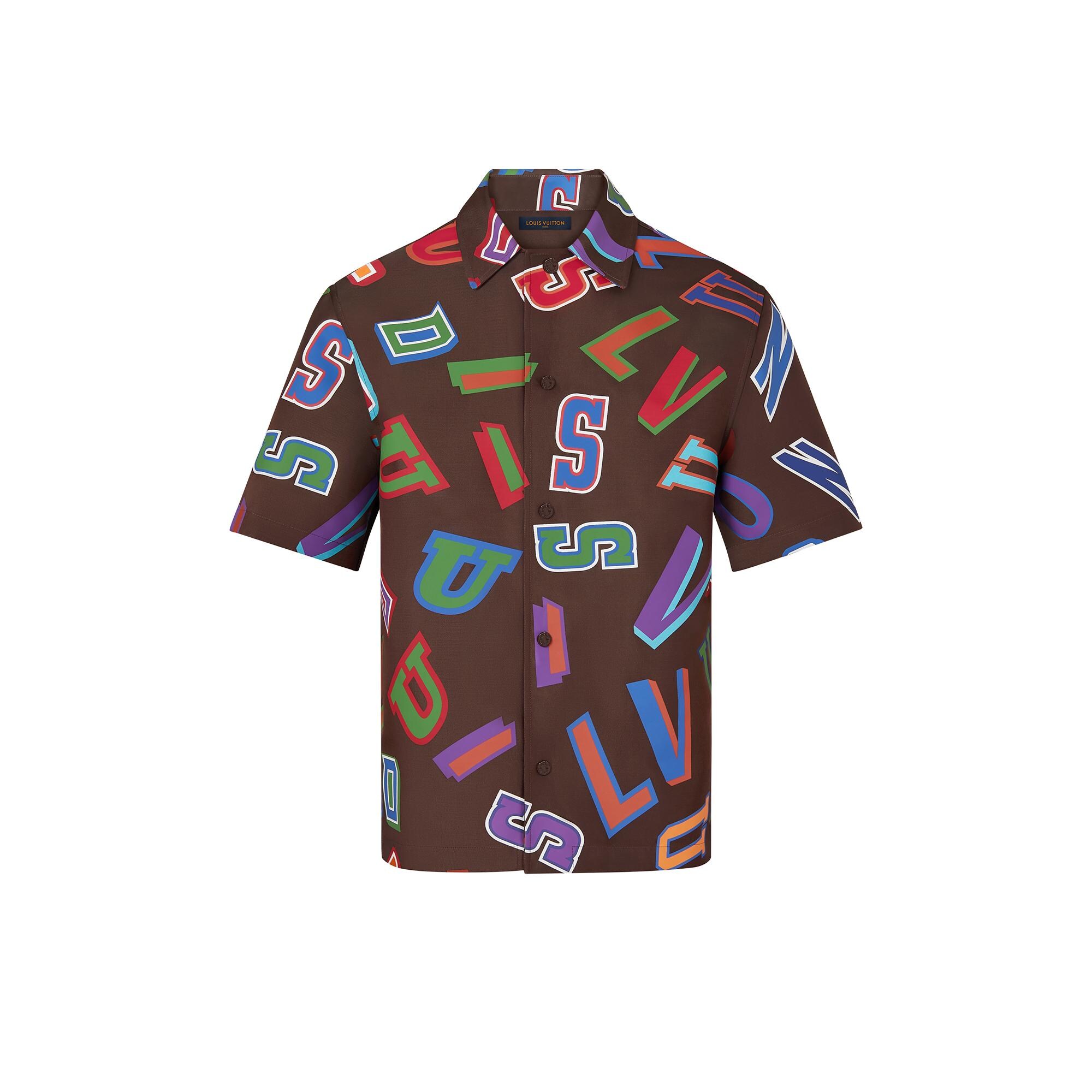 Giacca a camicia con stampa LVxNBA - Abbigliamento | LOUIS VUITTON