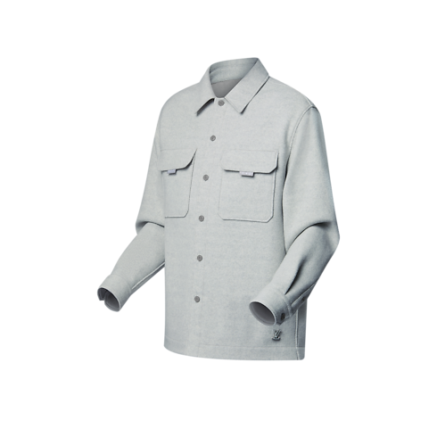 Giacca a camicia in lana Uomo Abbigliamento Tutti i Capi di Abbigliamento | LOUIS VUITTON (Zoom prodotto)