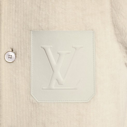Giacca a camicia in stile workwear in shearling Uomo Abbigliamento Tutti i Capi di Abbigliamento | LOUIS VUITTON (Zoom prodotto)