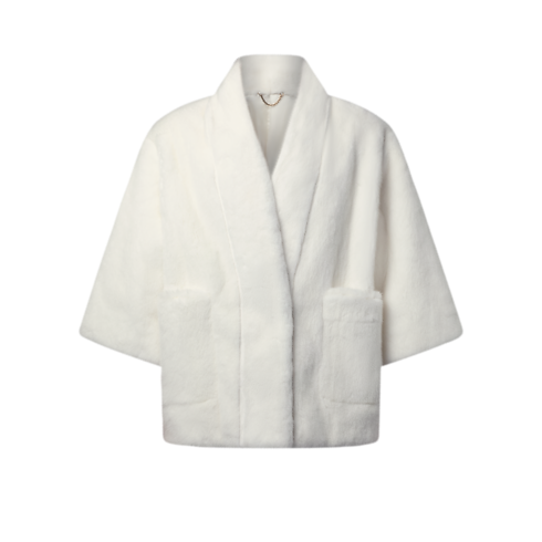 Giacca a kimono in visone Uomo Abbigliamento Capispalla e Cappotti | LOUIS VUITTON (Zoom prodotto)