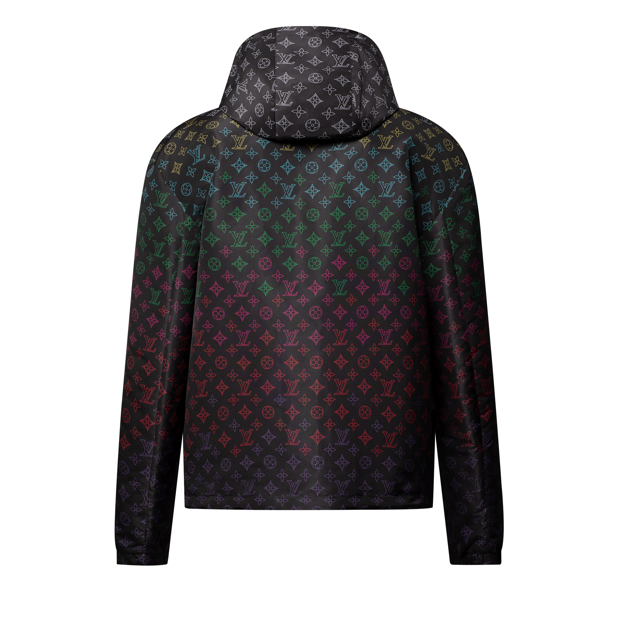 Giacca a vento con stampa di fiori Monogram effetto sfumato  Uomo Abbigliamento Capispalla e Cappotti | LOUIS VUITTON (Zoom prodotto)