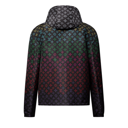 Giacca a vento con stampa di fiori Monogram effetto sfumato Uomo Abbigliamento Capispalla e Cappotti | LOUIS VUITTON (Zoom prodotto)