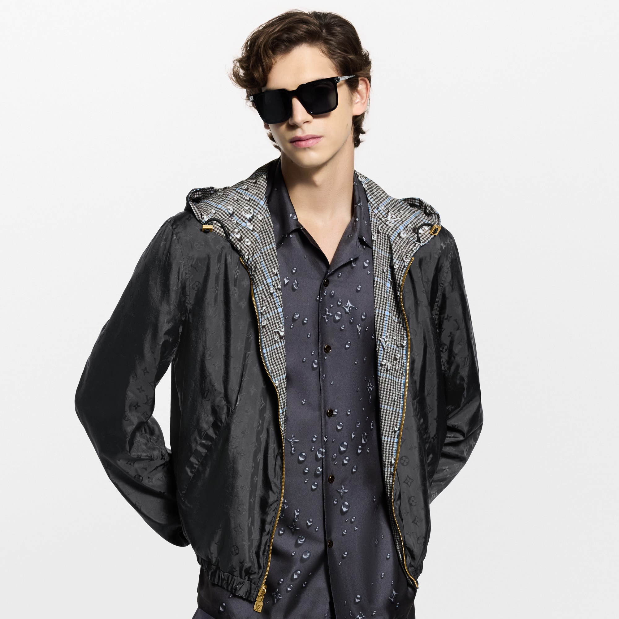 Giacca a vento reversibile con motivo Monogram  Uomo Abbigliamento Capispalla e Cappotti | LOUIS VUITTON (Zoom prodotto)