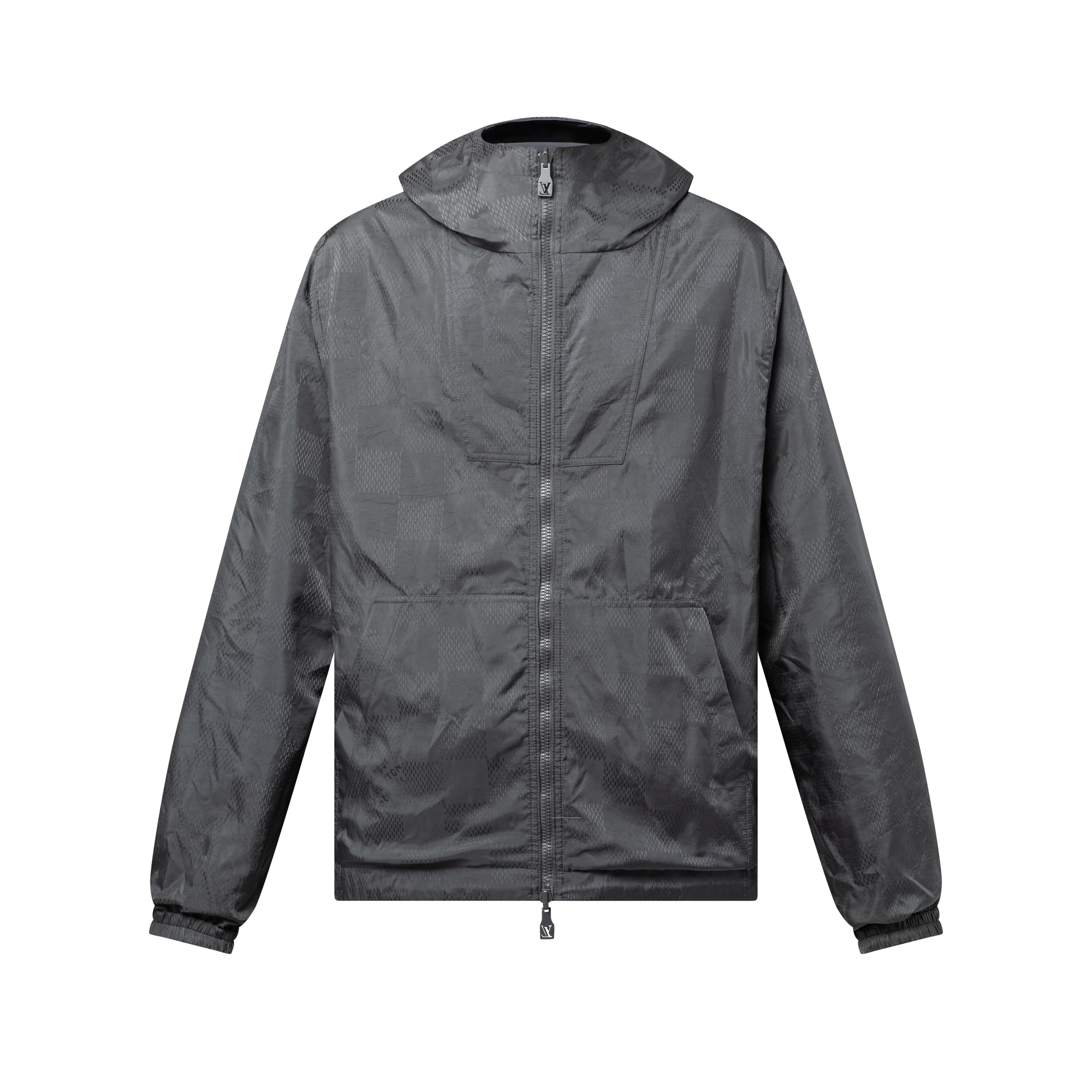 Giacca a vento reversibile in nylon con motivo Damier in trama jacquard  Uomo Abbigliamento Capispalla e Cappotti | LOUIS VUITTON (Zoom prodotto)