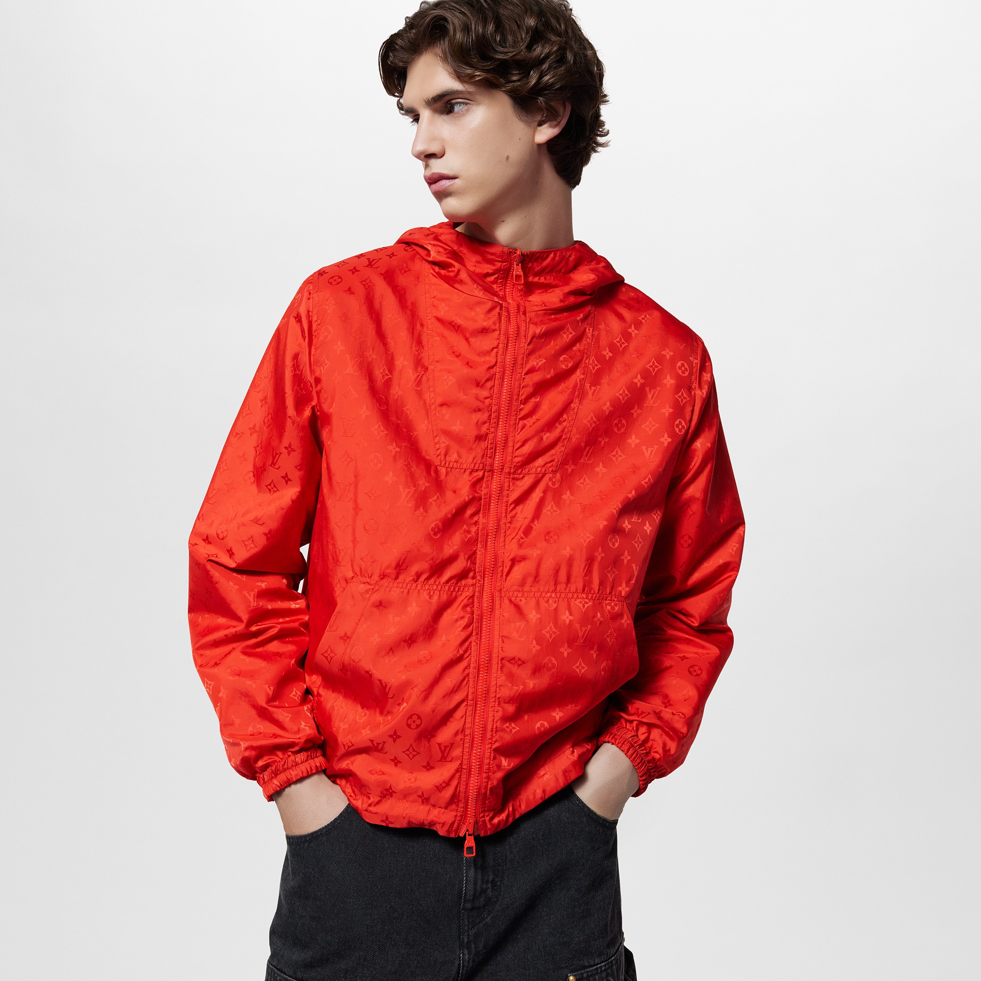 Giacca a vento reversibile in nylon con motivo Monogram  Uomo Abbigliamento Capispalla e Cappotti | LOUIS VUITTON (Zoom prodotto)