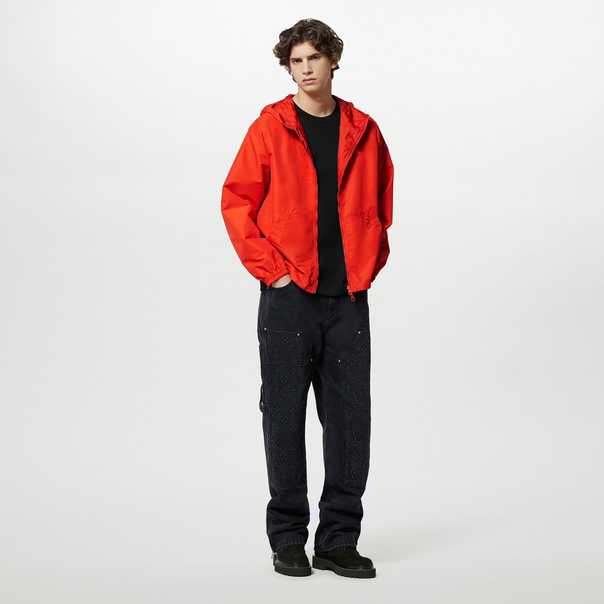 Giacca a vento reversibile in nylon con motivo Monogram  Uomo Abbigliamento Capispalla e Cappotti | LOUIS VUITTON (Zoom prodotto)