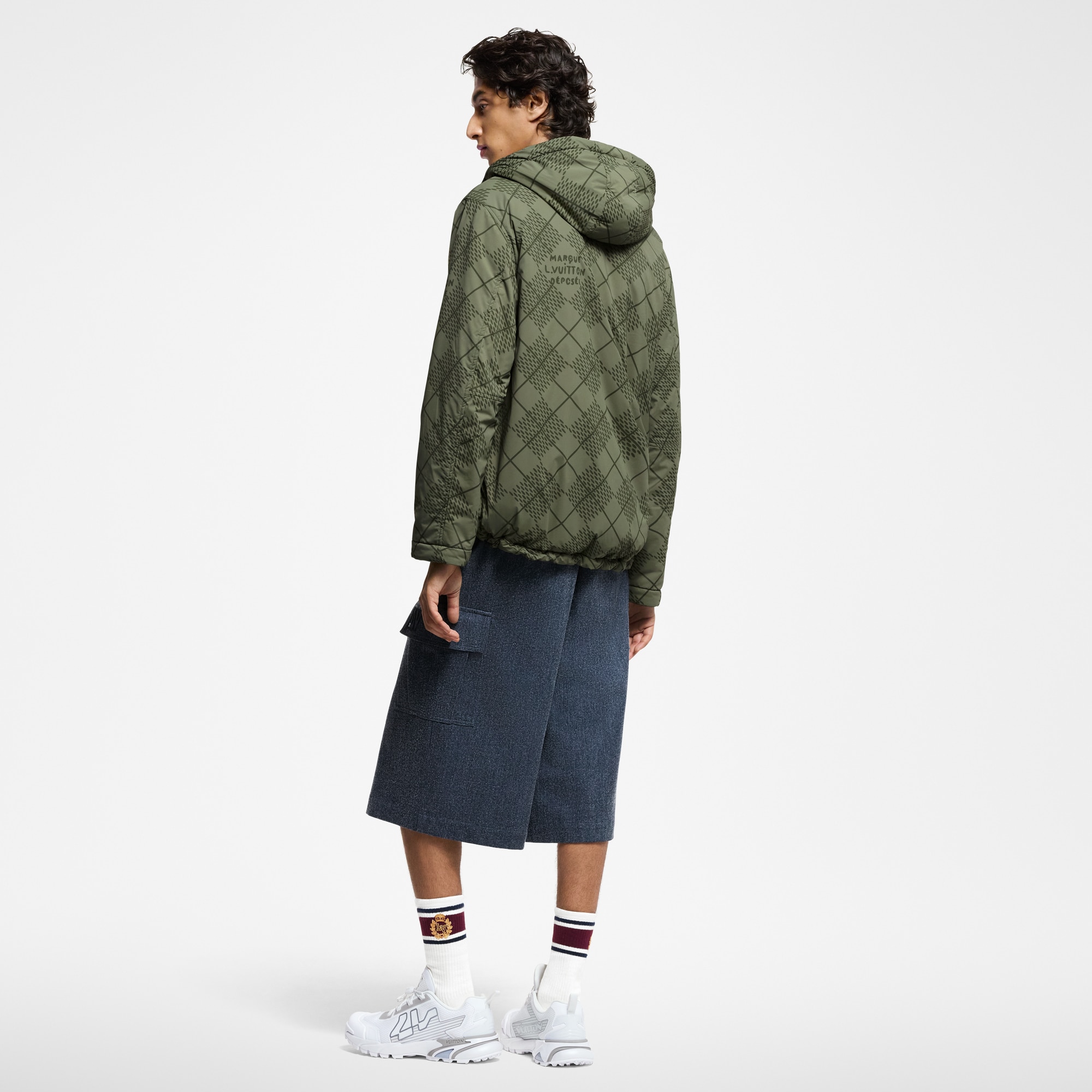 Giacca a vento reversibile in nylon e pile  Uomo Abbigliamento Capispalla e Cappotti | LOUIS VUITTON (Zoom prodotto)