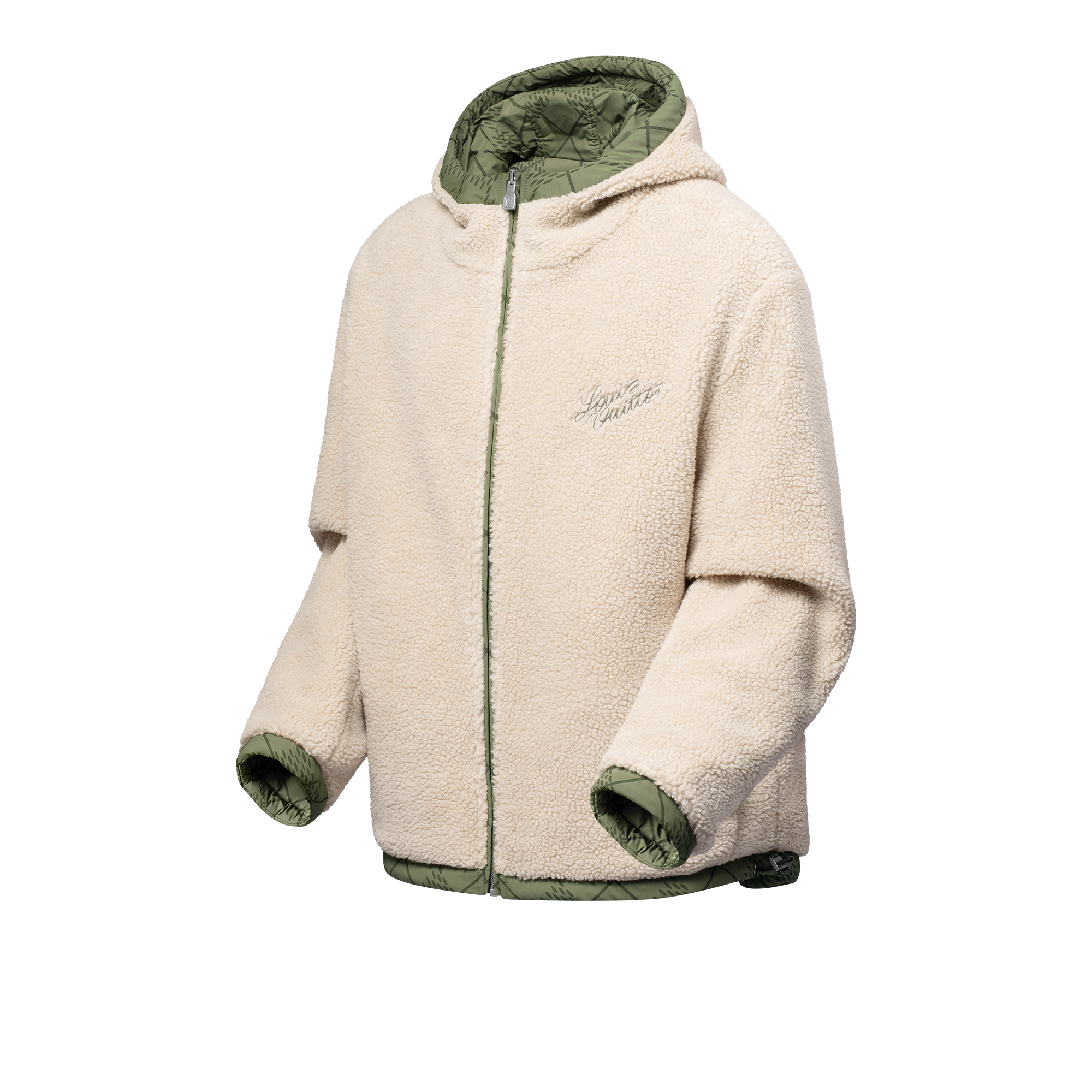 Giacca a vento reversibile in nylon e pile  Uomo Abbigliamento Capispalla e Cappotti | LOUIS VUITTON (Zoom prodotto)