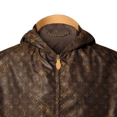 Giacca a vento tecnica in tessuto Louis Vuitton Silk Tech Uomo Abbigliamento Capispalla e Cappotti | LOUIS VUITTON