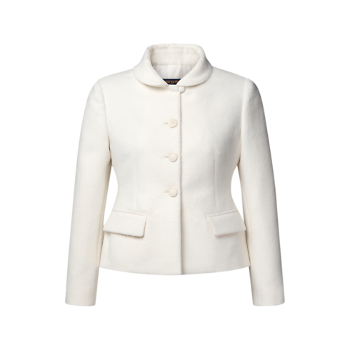 Giacca aderente effetto spazzolato Donna Abbigliamento Cappotti e Giacche | LOUIS VUITTON (Zoom prodotto)