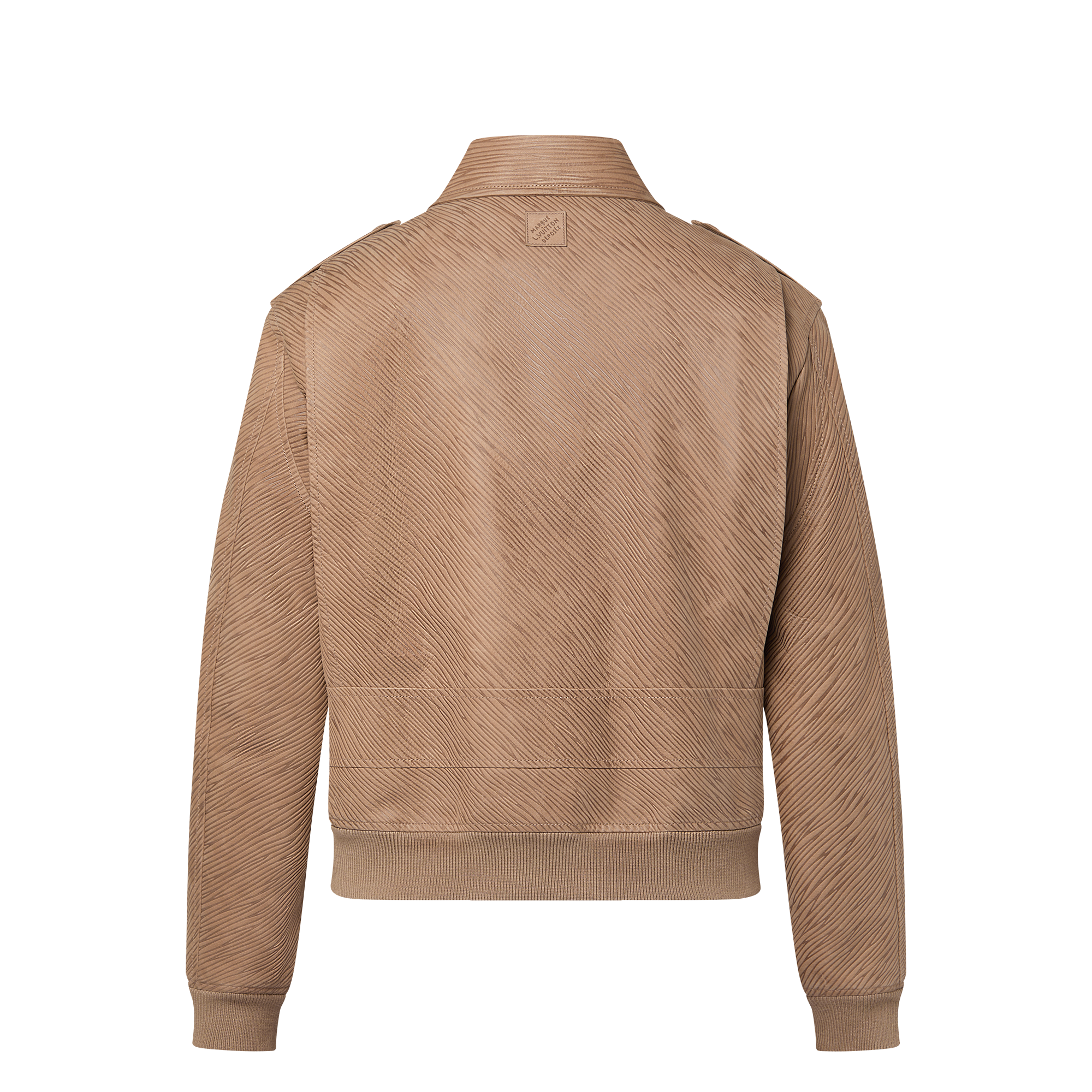 Giacca aviator in pelle con motivo Epi impresso  Uomo Abbigliamento Capispalla e Cappotti | LOUIS VUITTON (Zoom prodotto)