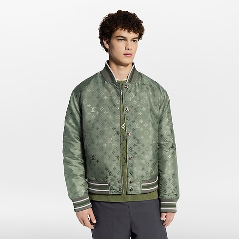 Giacca bomber con motivo Monogram Uomo Abbigliamento Capispalla e Cappotti | LOUIS VUITTON (Zoom prodotto)