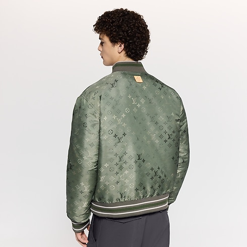 Giacca bomber con motivo Monogram Uomo Abbigliamento Capispalla e Cappotti | LOUIS VUITTON (Zoom prodotto)