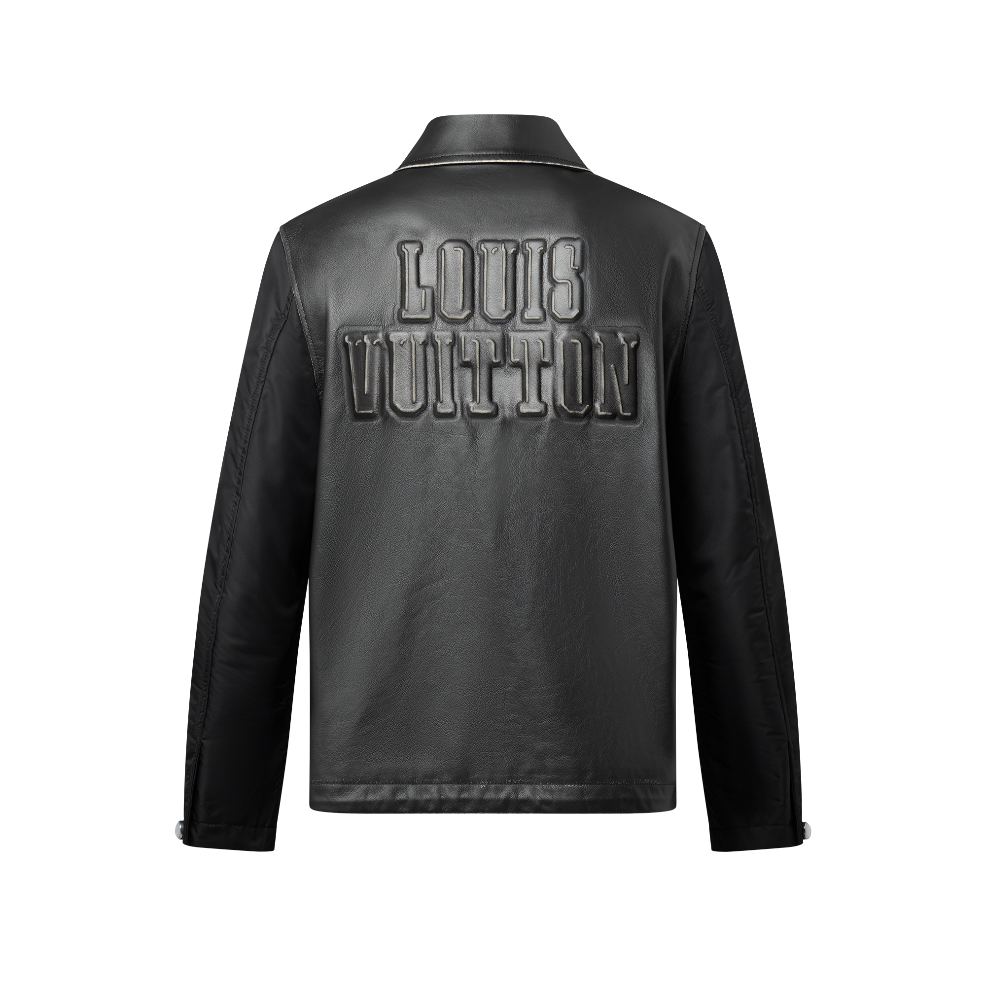 Giacca Coach in pelle e nylon effetto vintage  Uomo Abbigliamento Capispalla e Cappotti | LOUIS VUITTON (Zoom prodotto)