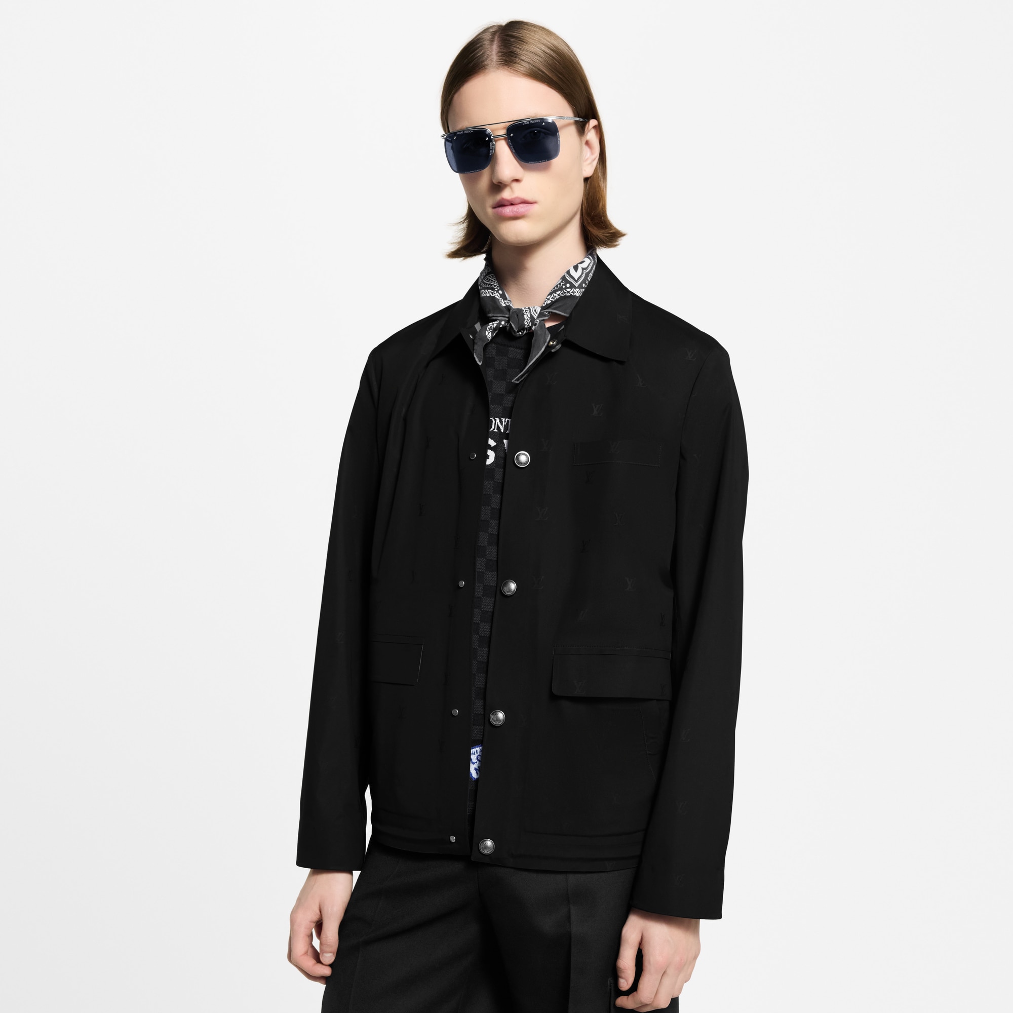 Giacca Coach in tessuto tecnico con firme LV Blason  Uomo Abbigliamento Capispalla e Cappotti | LOUIS VUITTON (Zoom prodotto)