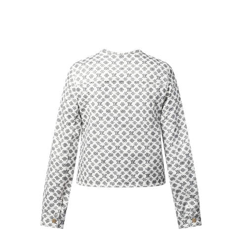 Giacca con motivo Monogram Blurry Donna Abbigliamento Cappotti e Giacche | LOUIS VUITTON (Zoom prodotto)