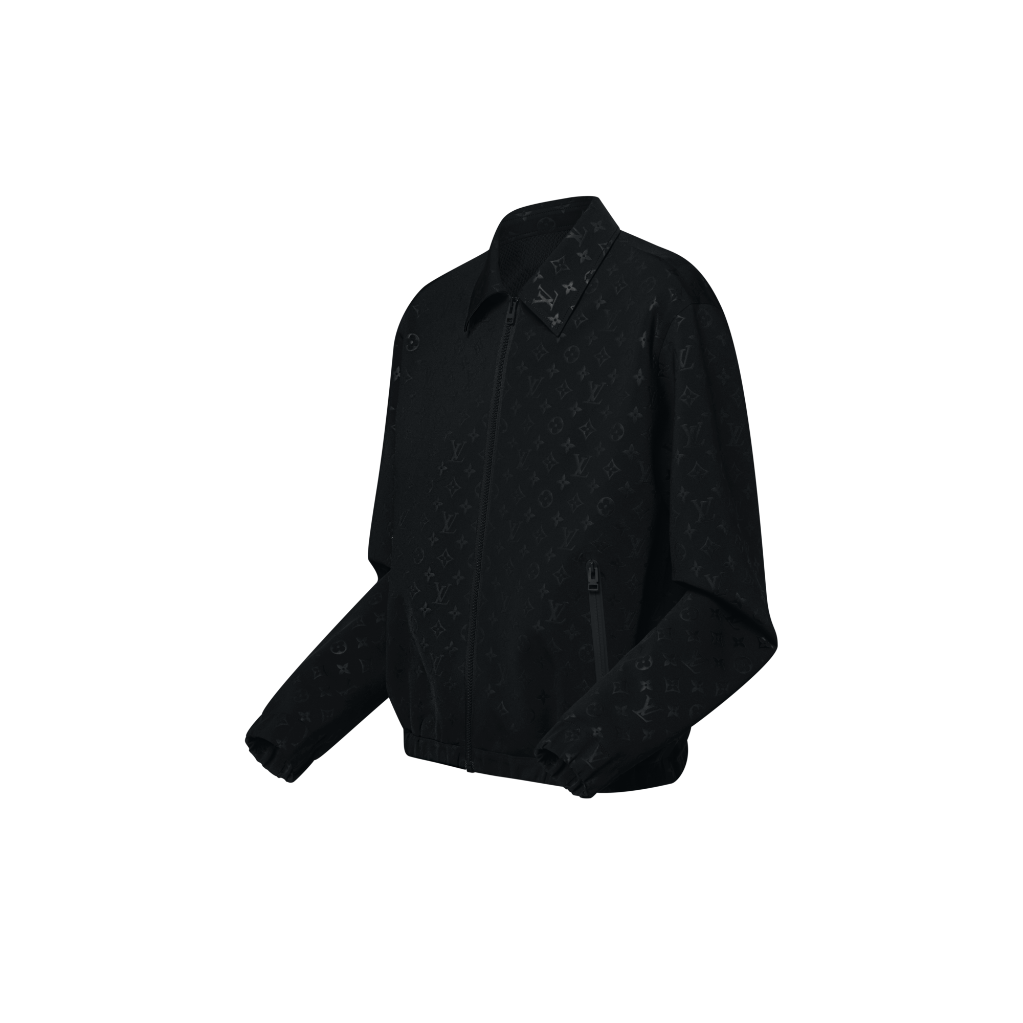 Giacca con motivo Monogram e zip  Donna Abbigliamento Cappotti e Giacche | LOUIS VUITTON (Zoom prodotto)