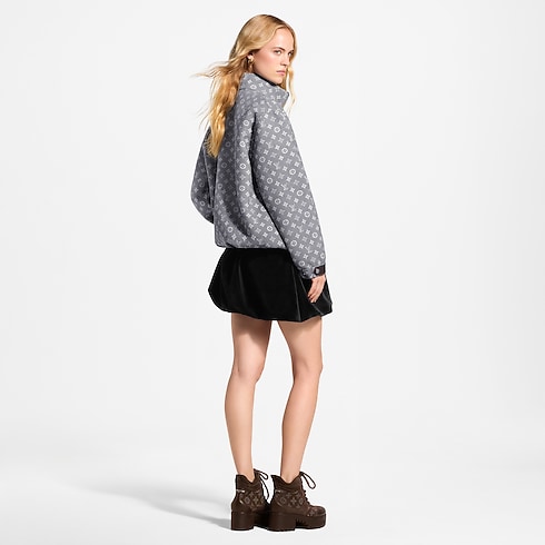 Giacca con motivo Monogram e zip Donna Abbigliamento Cappotti e Giacche | LOUIS VUITTON (Zoom prodotto)