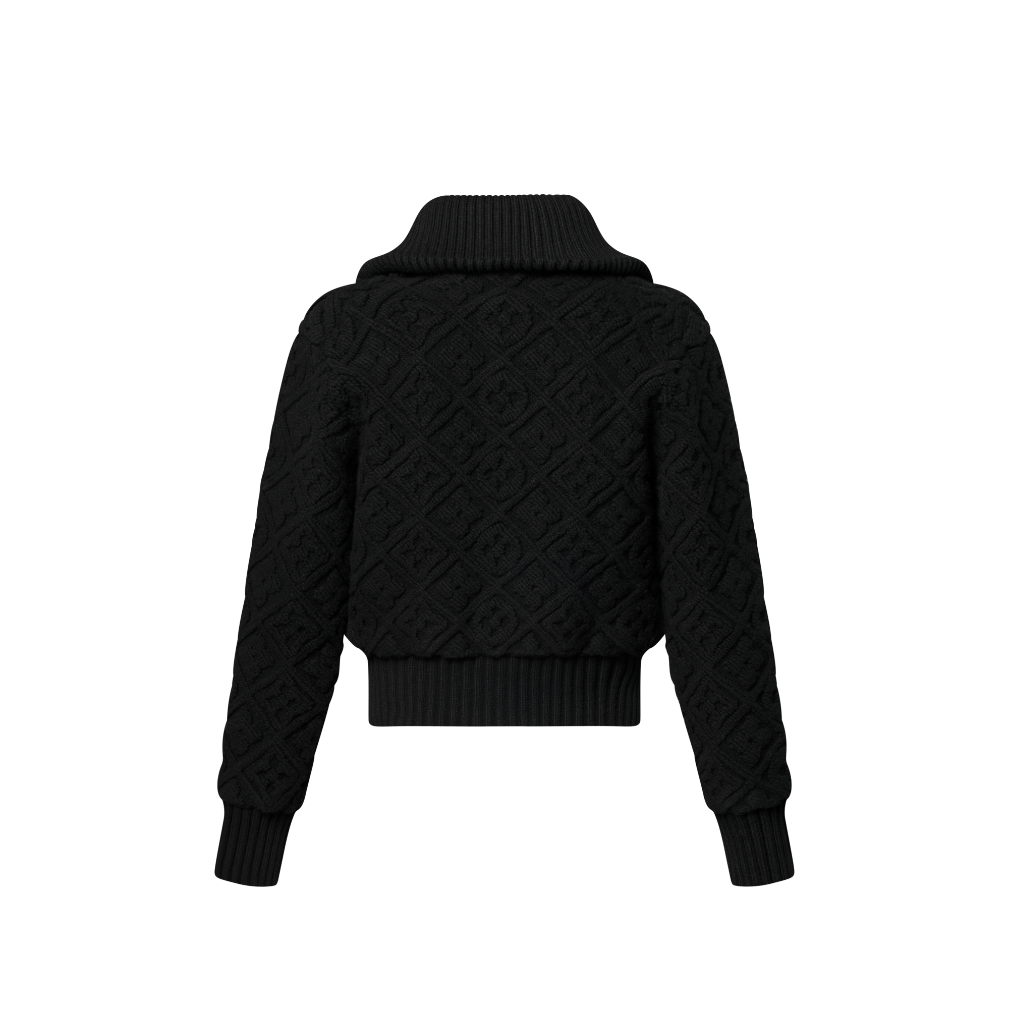 Giacca con motivo Monogram Toweling e zip  Donna Abbigliamento Maglieria | LOUIS VUITTON (Zoom prodotto)