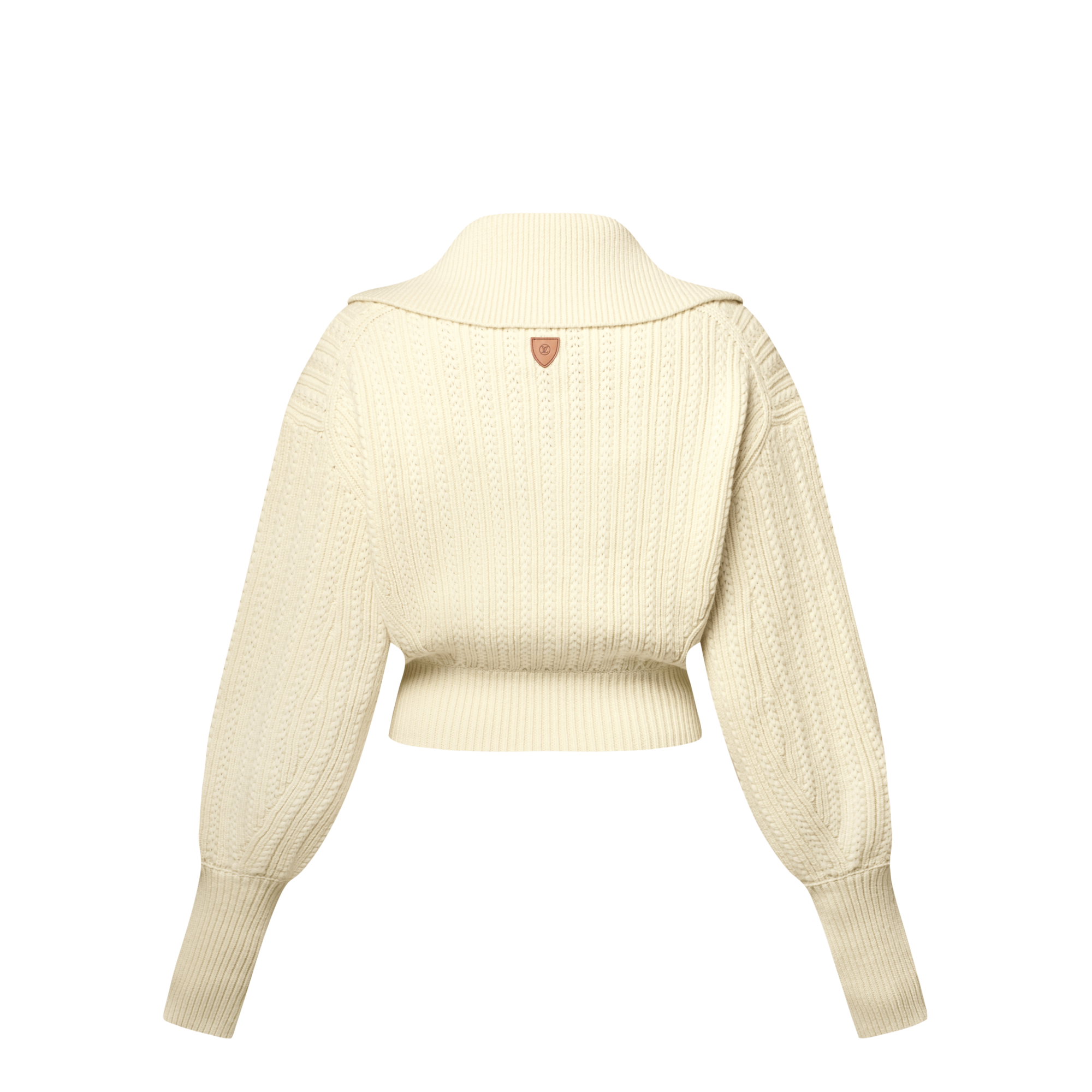 Giacca corta in maglia a coste  Donna Abbigliamento Cappotti e Giacche | LOUIS VUITTON (Zoom prodotto)