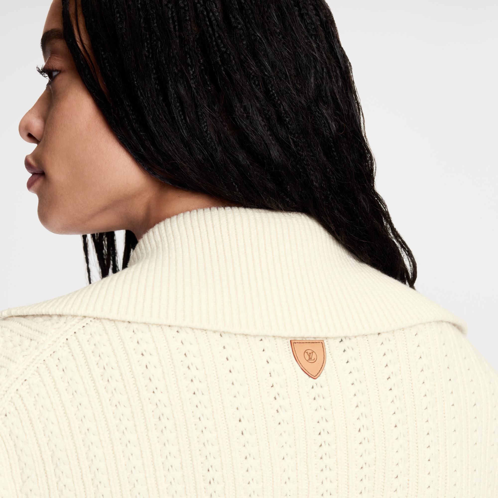 Giacca corta in maglia a coste  Donna Abbigliamento Cappotti e Giacche | LOUIS VUITTON (Zoom prodotto)