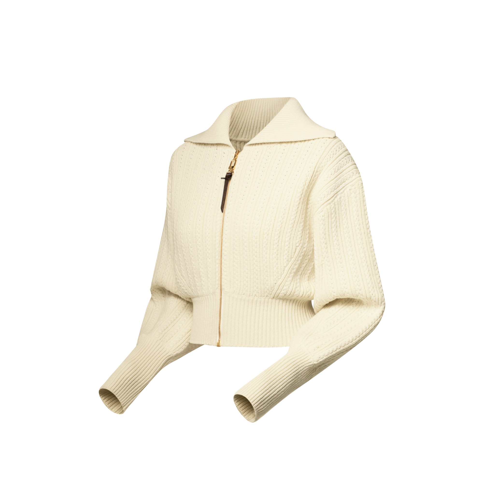 Giacca corta in maglia a coste  Donna Abbigliamento Cappotti e Giacche | LOUIS VUITTON (Zoom prodotto)