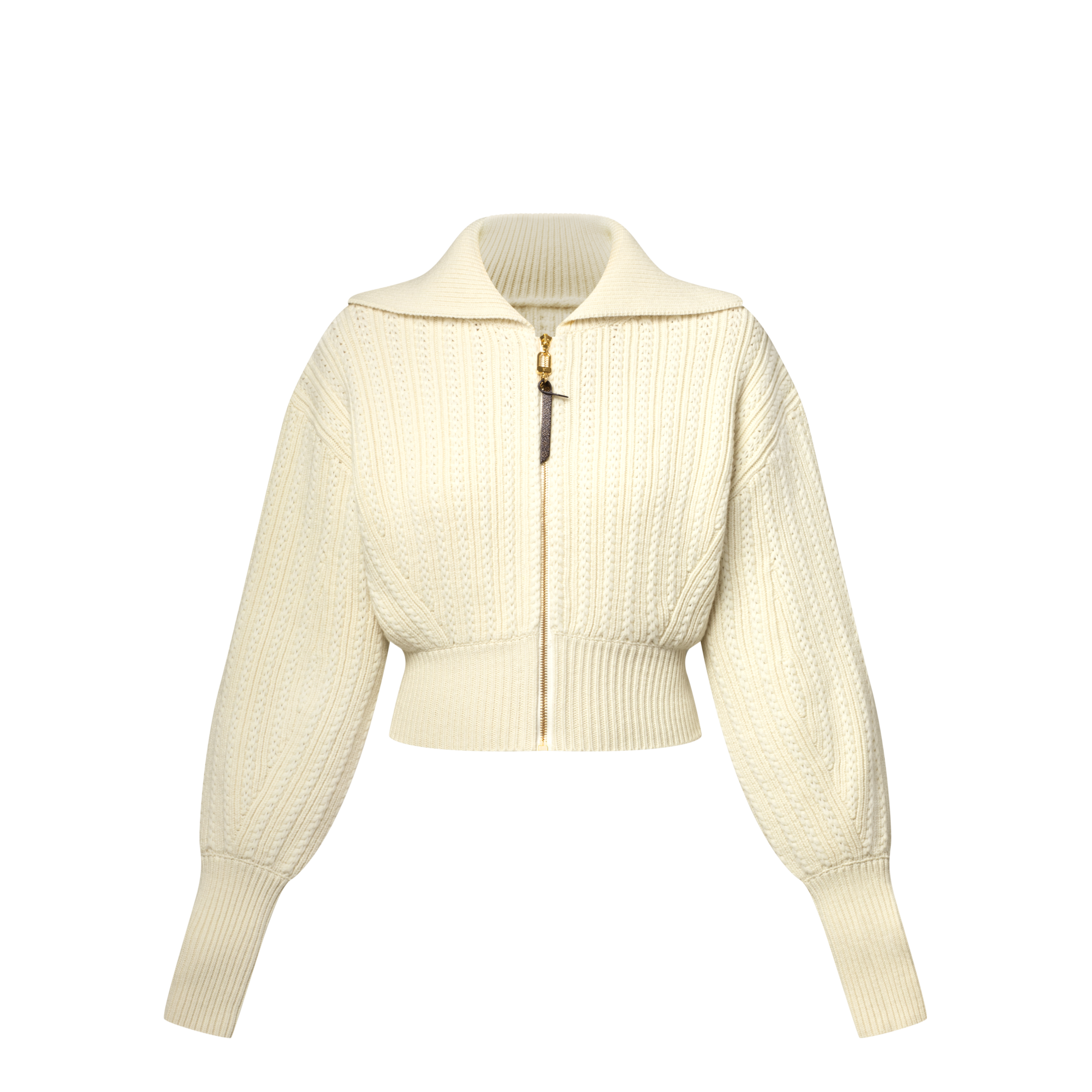 Giacca corta in maglia a coste  Donna Abbigliamento Cappotti e Giacche | LOUIS VUITTON (Zoom prodotto)