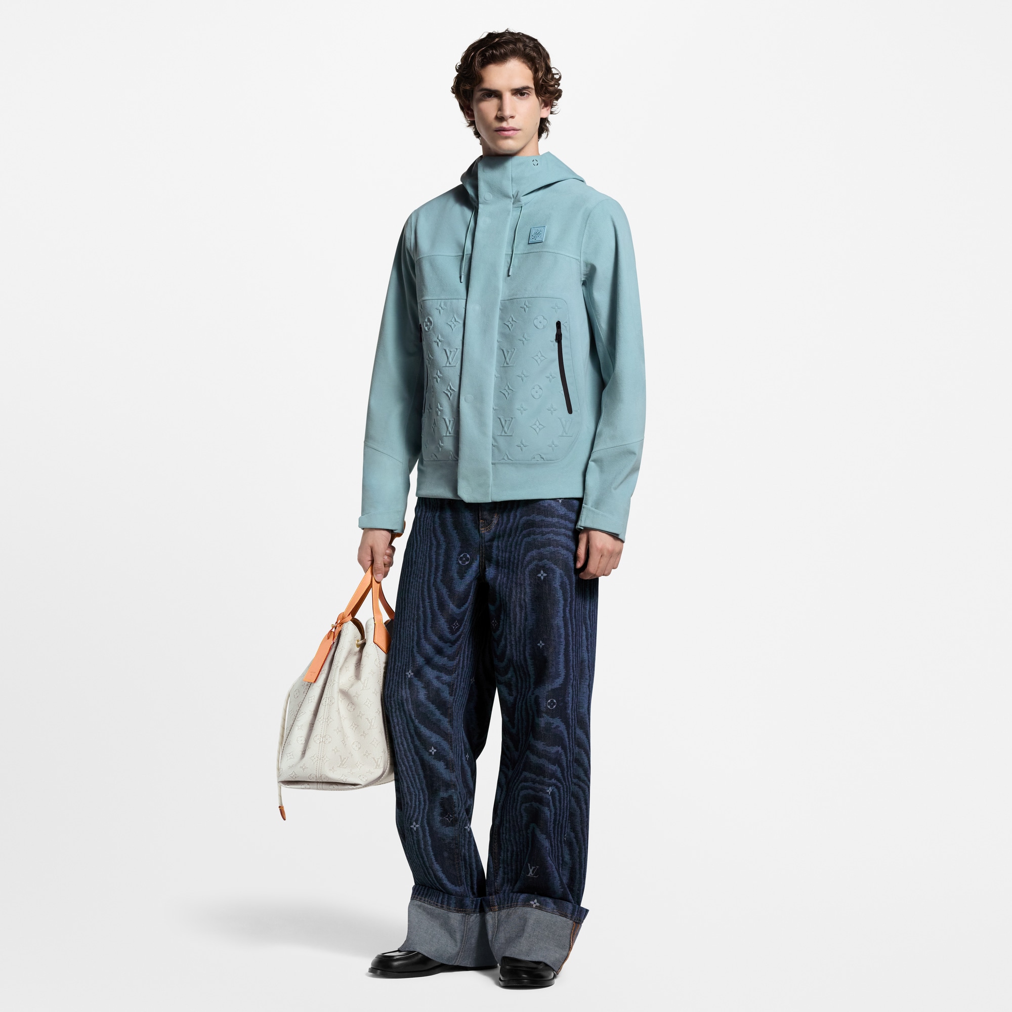 Giacca da pioggia in velluto tecnico  Uomo Abbigliamento Capispalla e Cappotti | LOUIS VUITTON (Zoom prodotto)