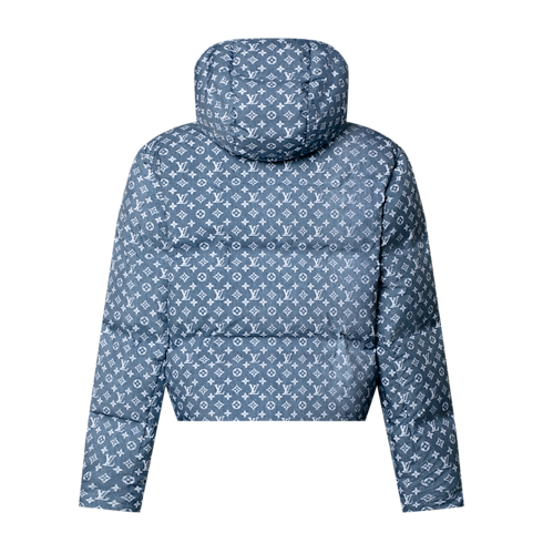 Giacca da sci effetto denim con motivo Monogram Donna Abbigliamento Cappotti e Giacche | LOUIS VUITTON (Zoom prodotto)