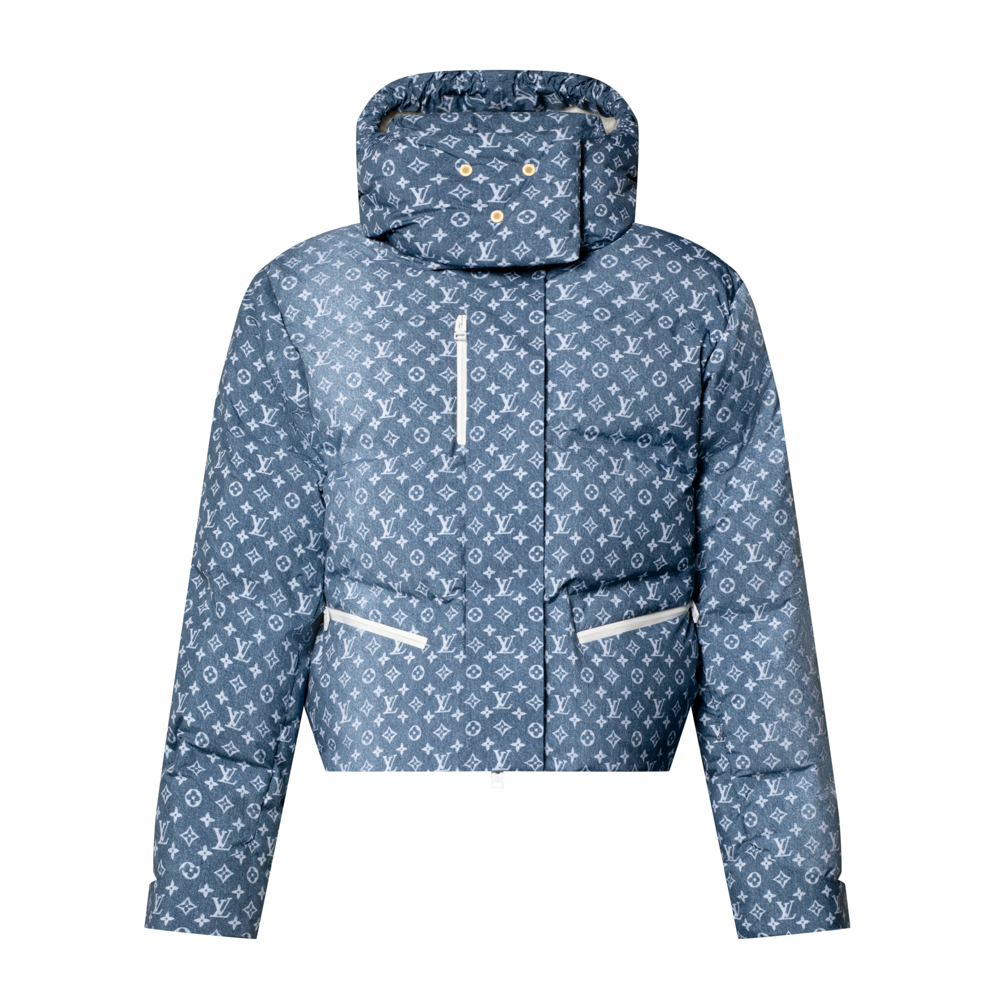 Giacca da sci effetto denim con motivo Monogram  Donna Abbigliamento Cappotti e Giacche | LOUIS VUITTON (Zoom prodotto)