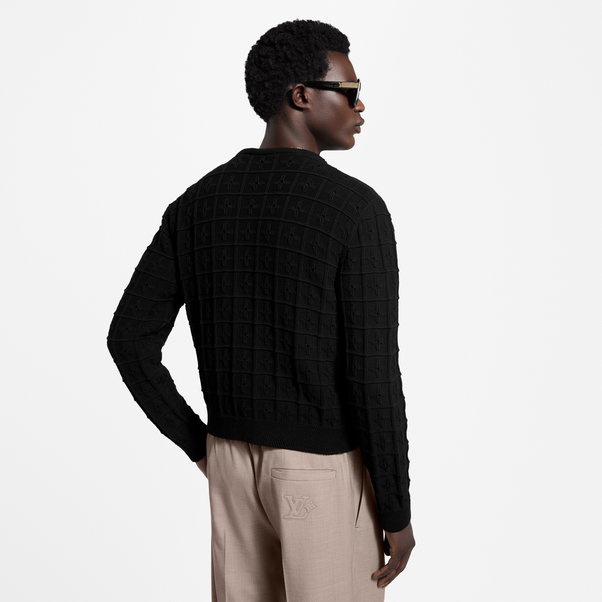 Giacca doppiopetto in maglia  Uomo Abbigliamento Tutti i Capi di Abbigliamento | LOUIS VUITTON (Zoom prodotto)