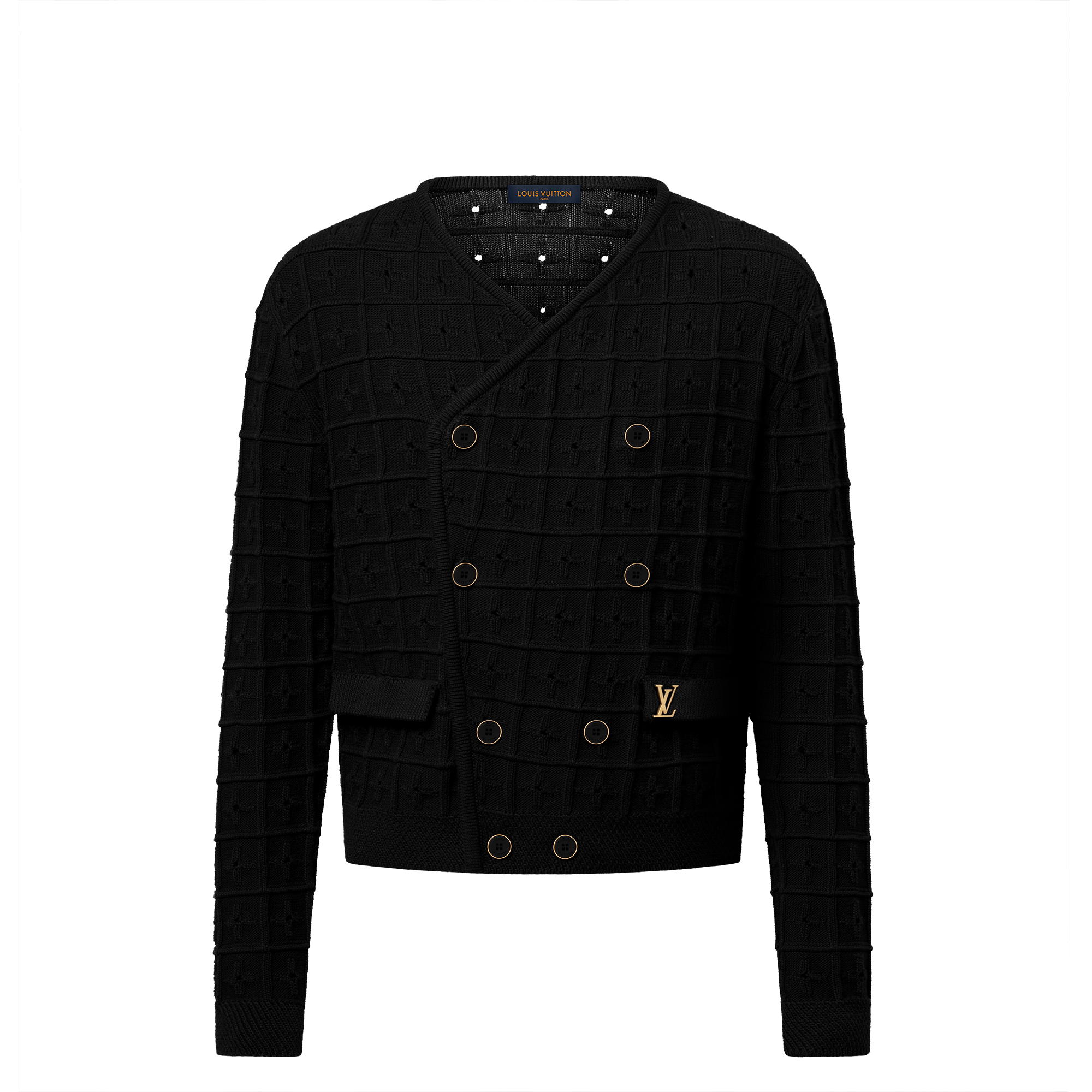 Giacca doppiopetto in maglia  Uomo Abbigliamento Tutti i Capi di Abbigliamento | LOUIS VUITTON (Zoom prodotto)