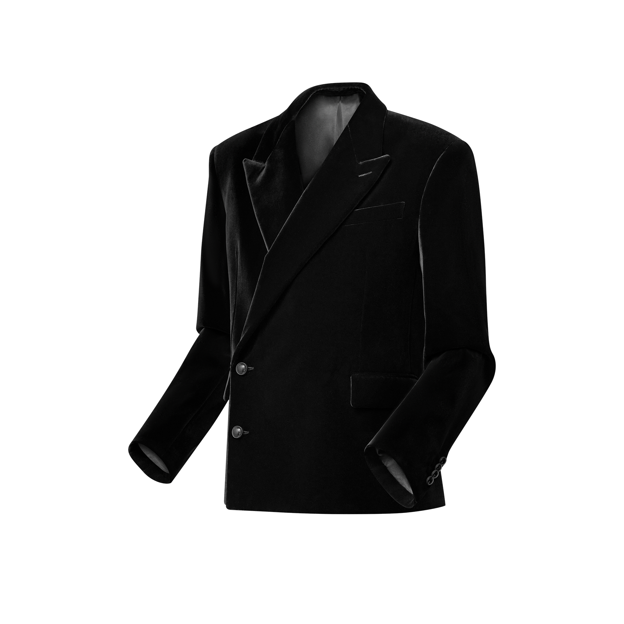 Giacca doppiopetto in velluto  Uomo Abbigliamento Blazer e Giacche | LOUIS VUITTON (Zoom prodotto)