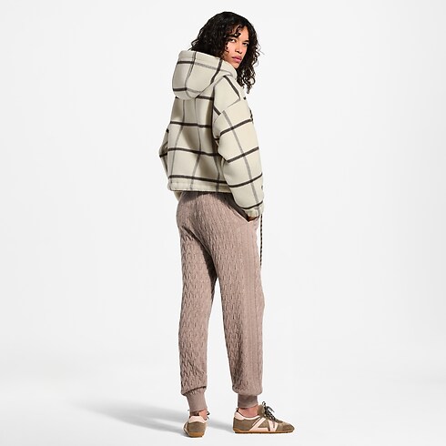 Giacca double face con design tartan e zip Donna Abbigliamento Cappotti e Giacche | LOUIS VUITTON (Zoom prodotto)