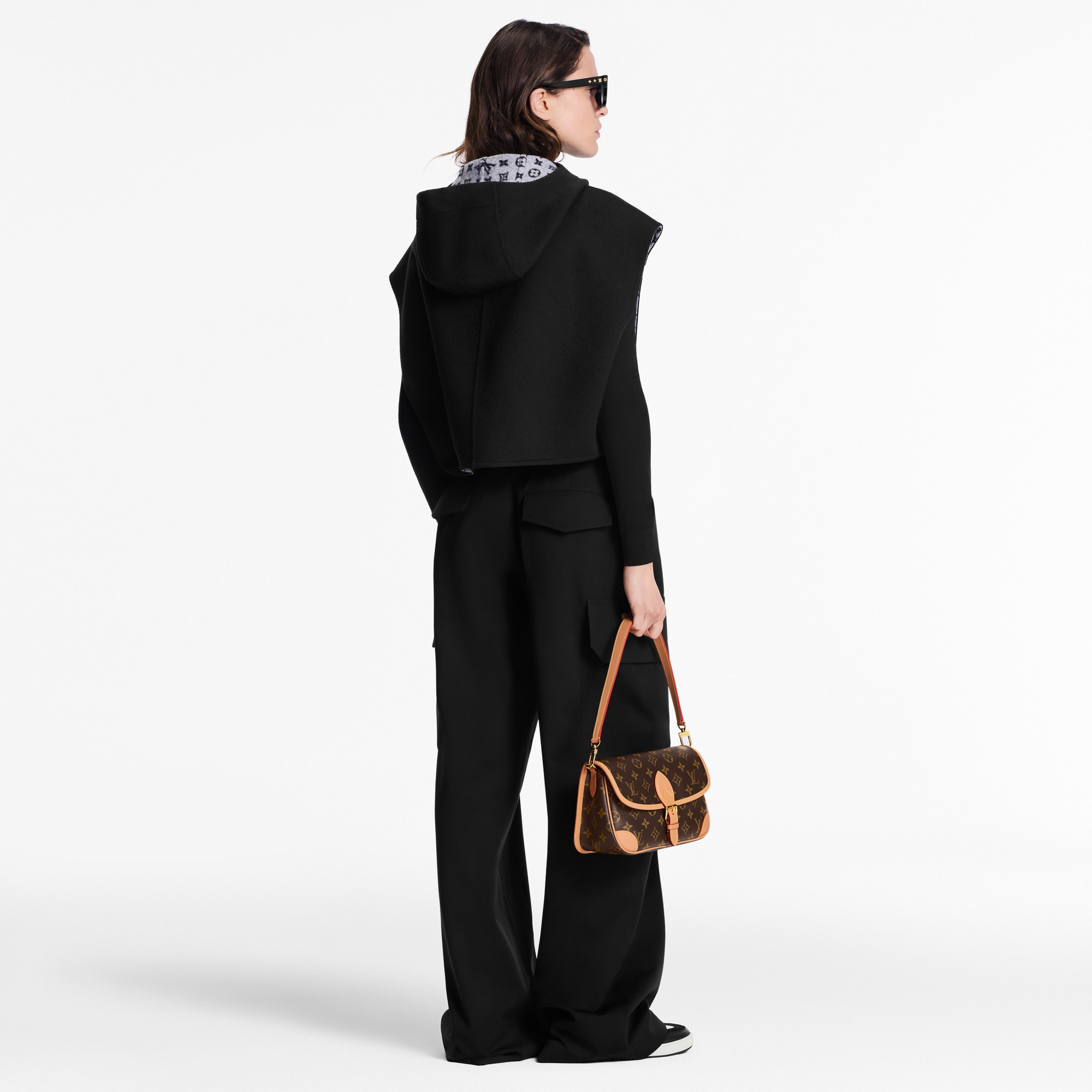 Giacca double face con maniche aperte  Donna Abbigliamento Cappotti e Giacche | LOUIS VUITTON (Zoom prodotto)