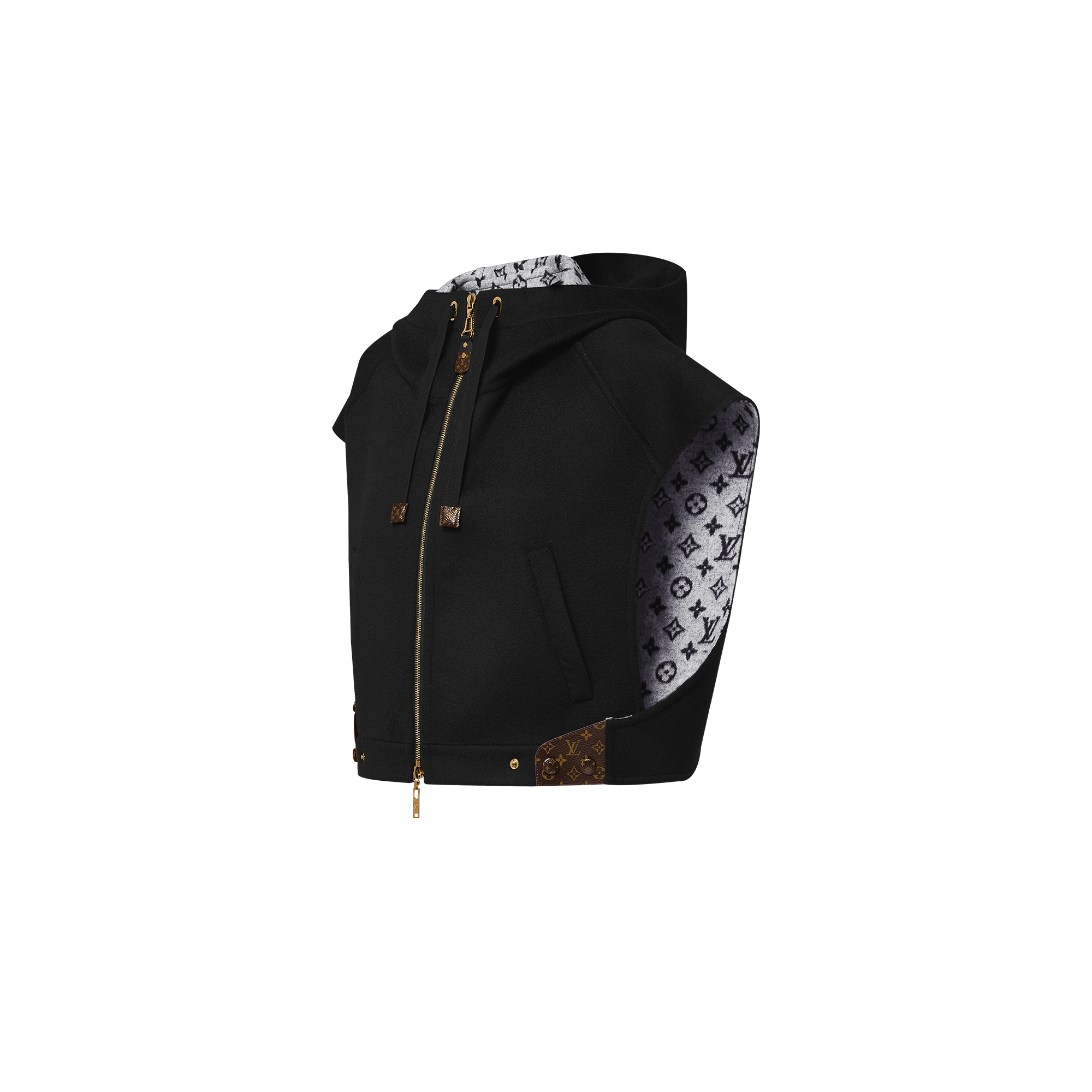 Giacca double face con maniche aperte  Donna Abbigliamento Cappotti e Giacche | LOUIS VUITTON (Zoom prodotto)