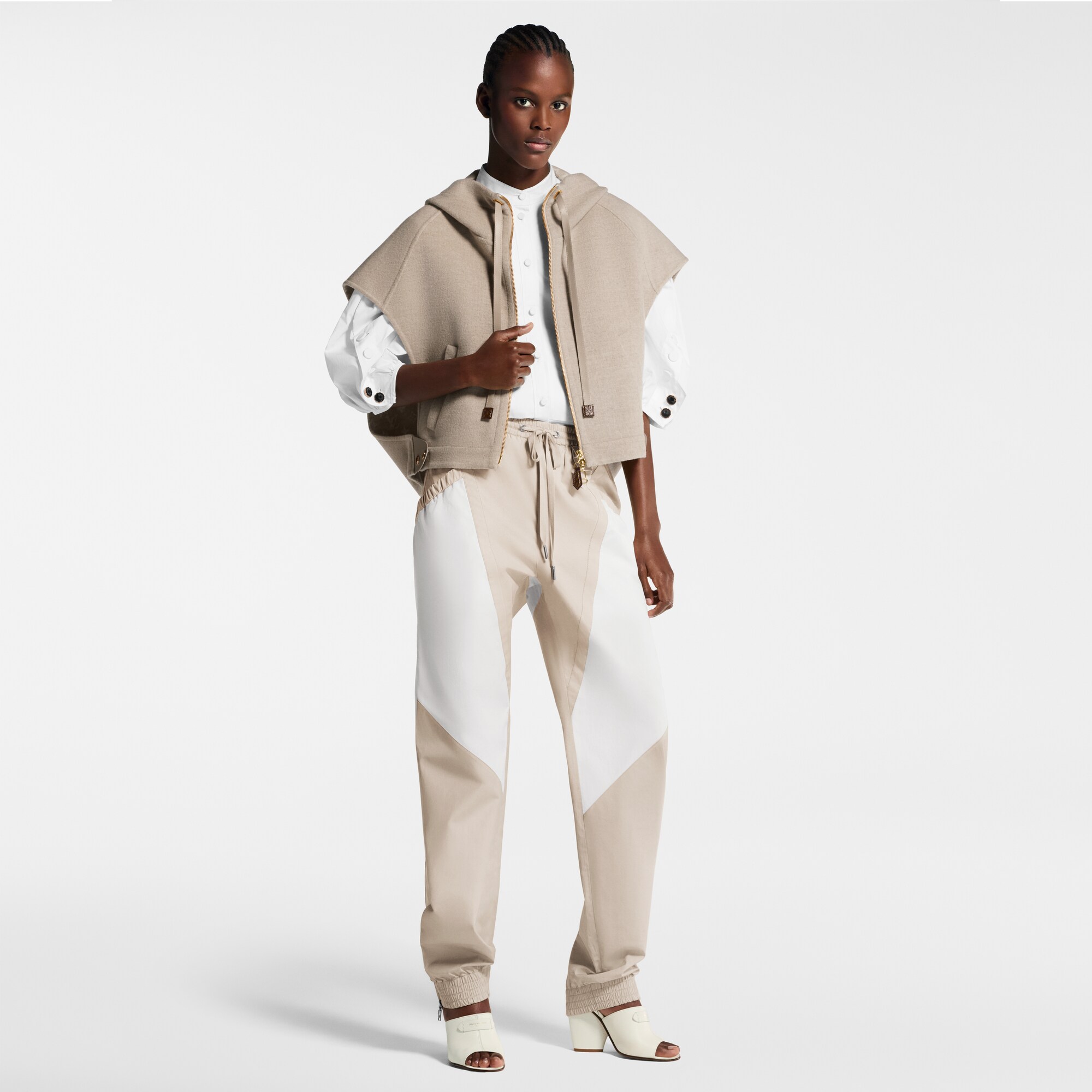 Giacca double face con maniche aperte  Donna Abbigliamento Cappotti e Giacche | LOUIS VUITTON (Zoom prodotto)