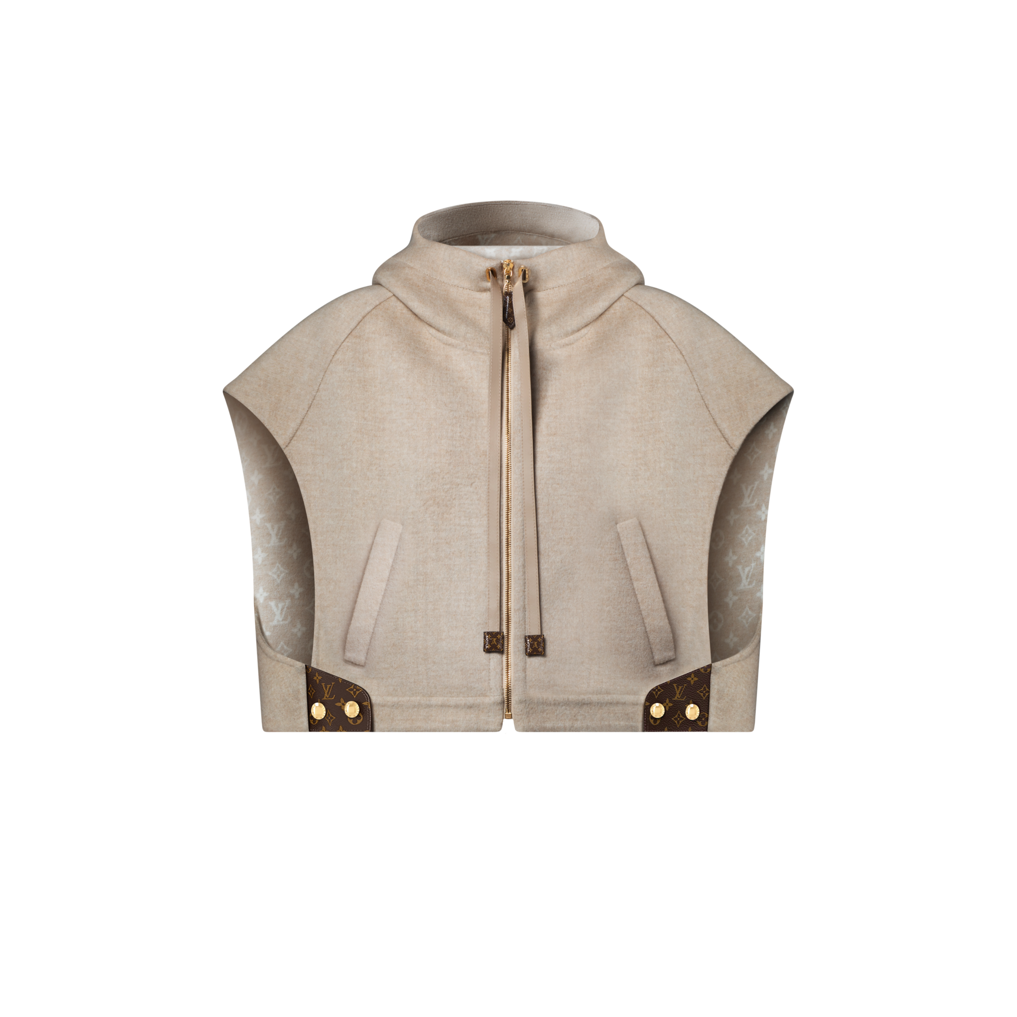 Giacca double face con maniche aperte  Donna Abbigliamento Cappotti e Giacche | LOUIS VUITTON (Zoom prodotto)