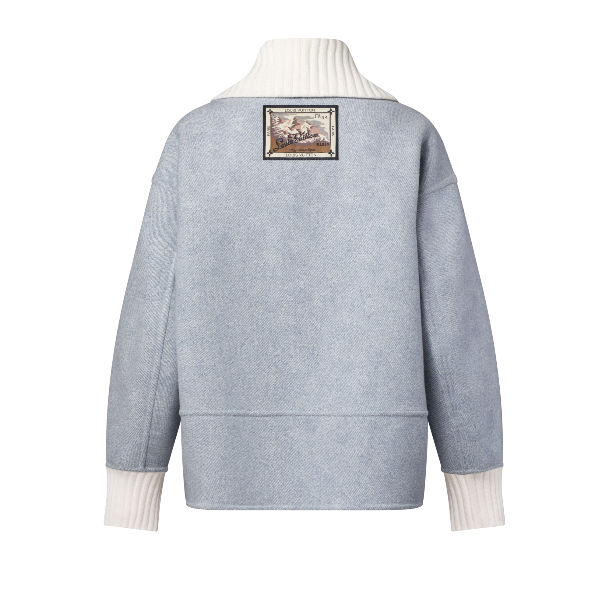Giacca double face effetto denim  Donna Abbigliamento Cappotti e Giacche | LOUIS VUITTON (Zoom prodotto)