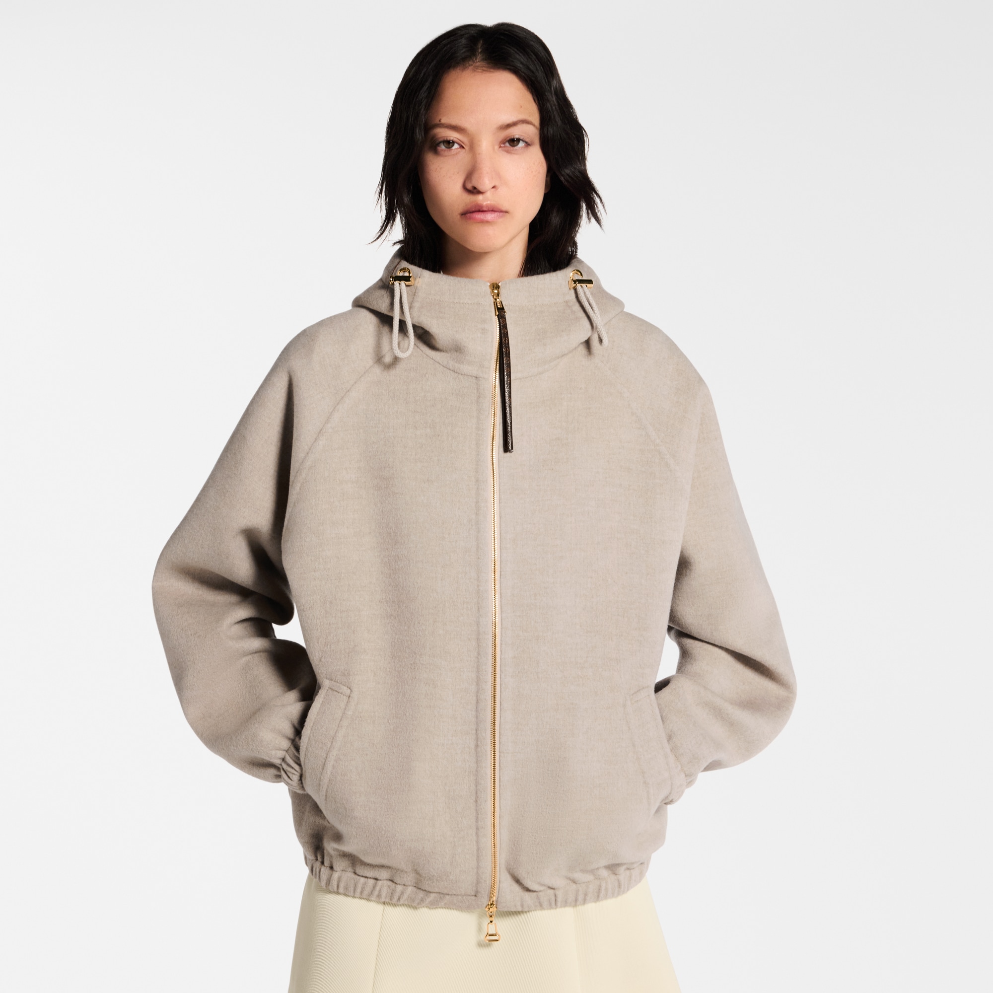 Giacca double face reversibile con zip  Donna Abbigliamento Cappotti e Giacche | LOUIS VUITTON (Zoom prodotto)
