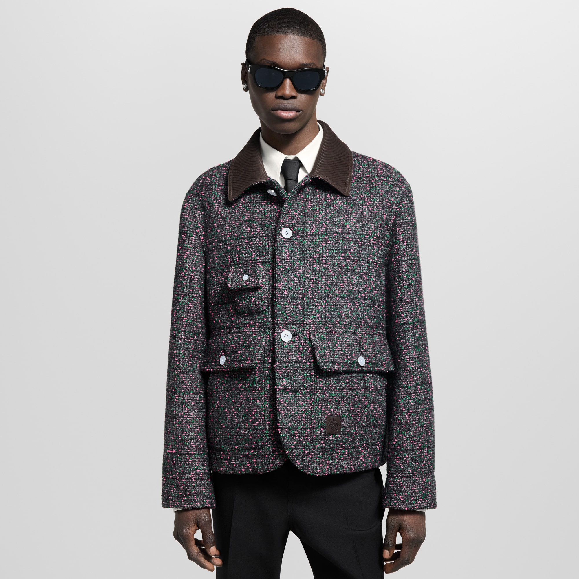 Giacca Gardening in tweed in stile workwear  Uomo Abbigliamento Capispalla e Cappotti | LOUIS VUITTON (Zoom prodotto)