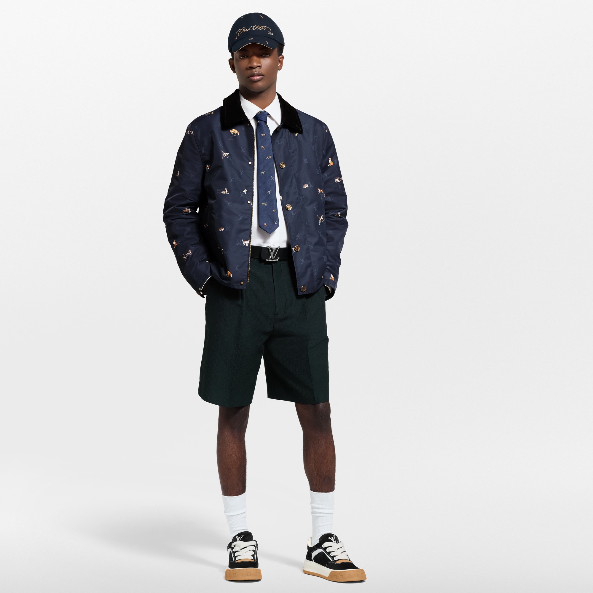 Giacca imbottita con firma LV Blason  Uomo Abbigliamento Capispalla e Cappotti | LOUIS VUITTON (Zoom prodotto)