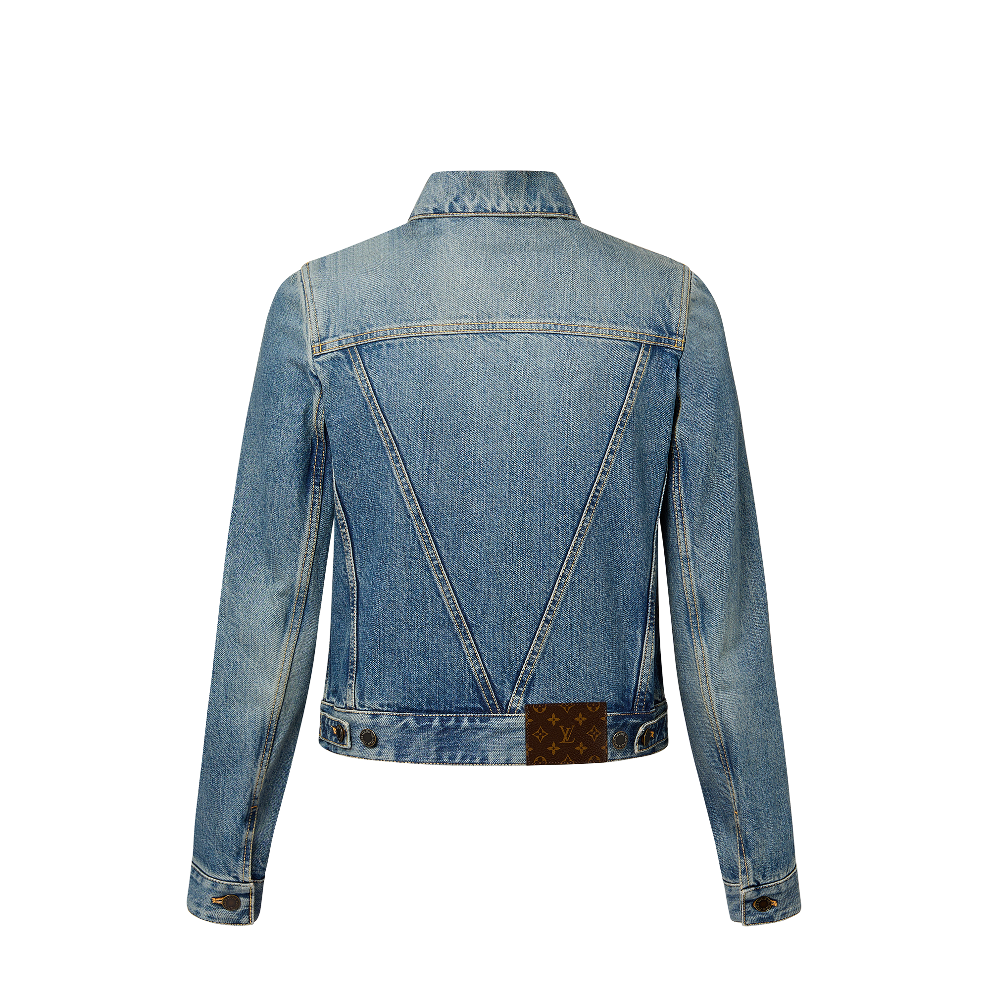 Giacca in denim corta  Donna Abbigliamento Cappotti e Giacche | LOUIS VUITTON (Zoom prodotto)