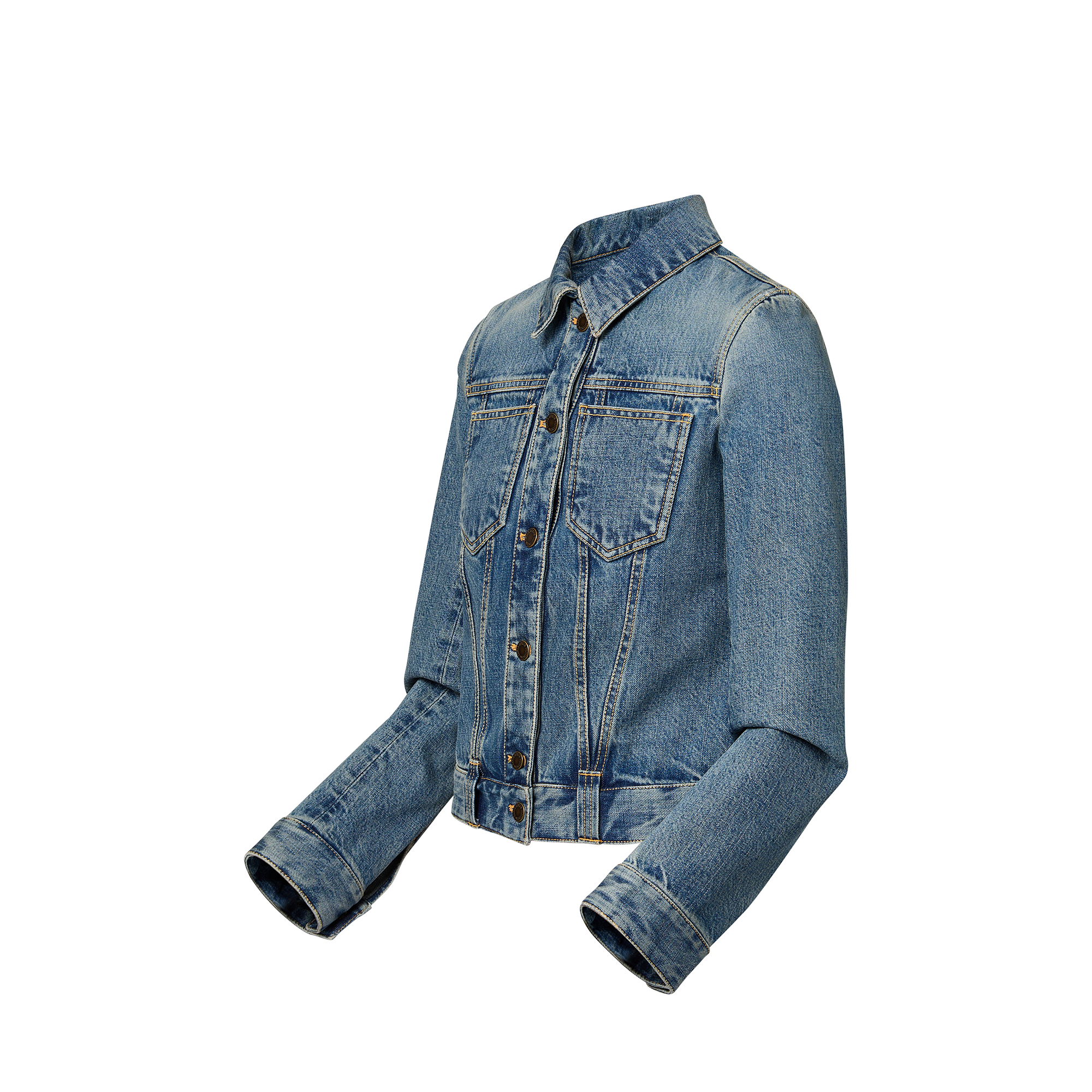 Giacca in denim corta  Donna Abbigliamento Cappotti e Giacche | LOUIS VUITTON (Zoom prodotto)