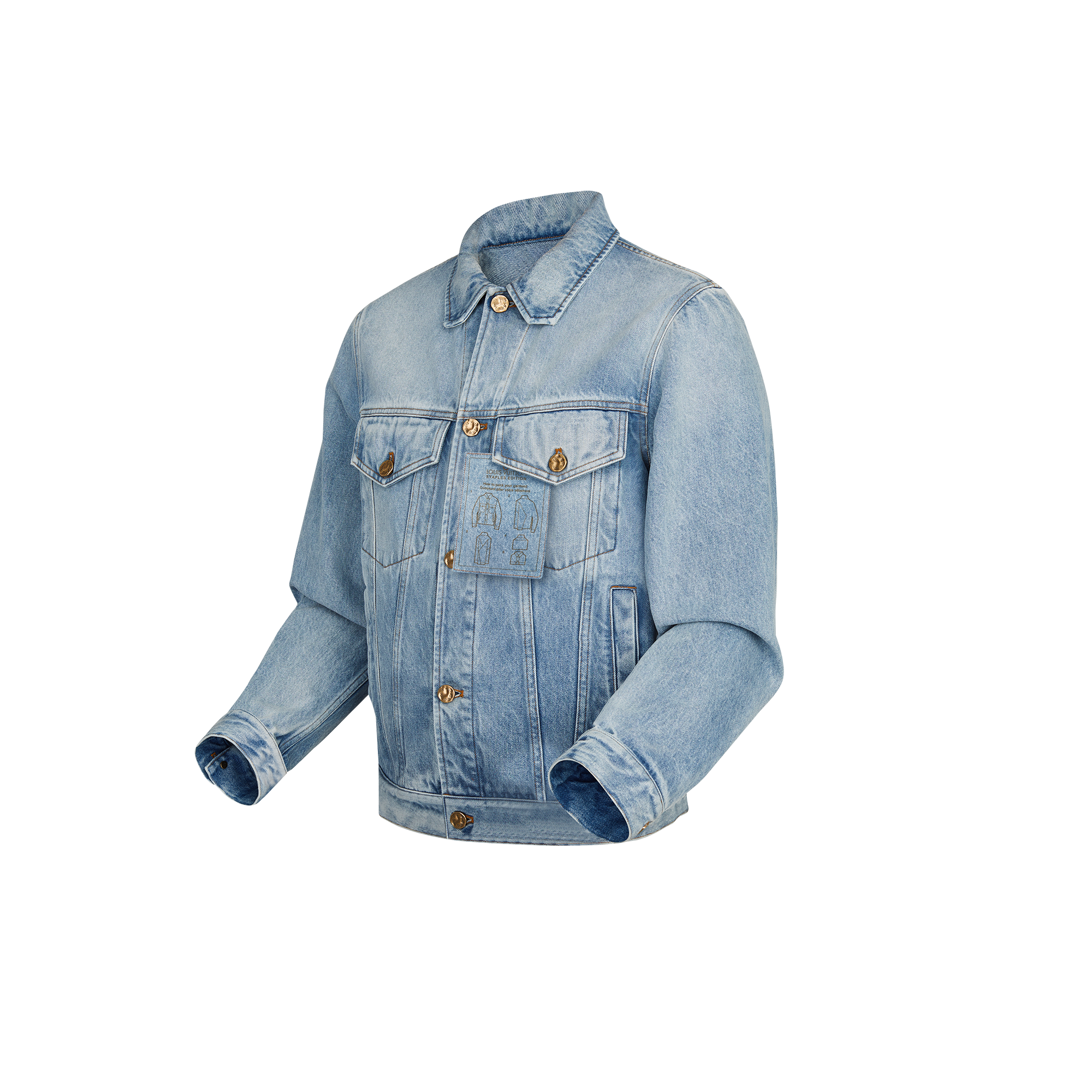 Giacca in denim DNA  Uomo Abbigliamento Tutti i Capi di Abbigliamento | LOUIS VUITTON (Zoom prodotto)