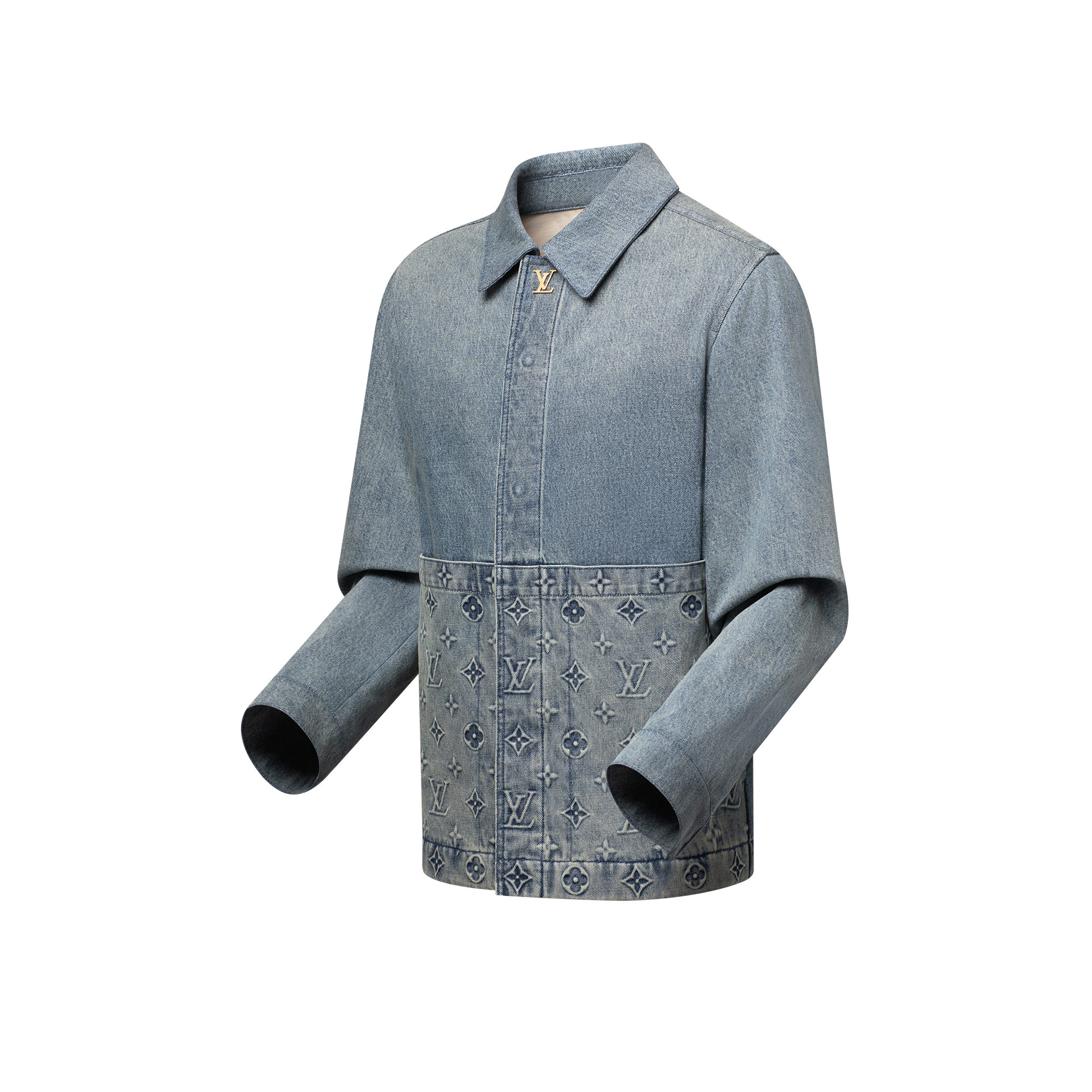 Giacca in denim riciclato  Uomo Abbigliamento Capispalla e Cappotti | LOUIS VUITTON (Zoom prodotto)